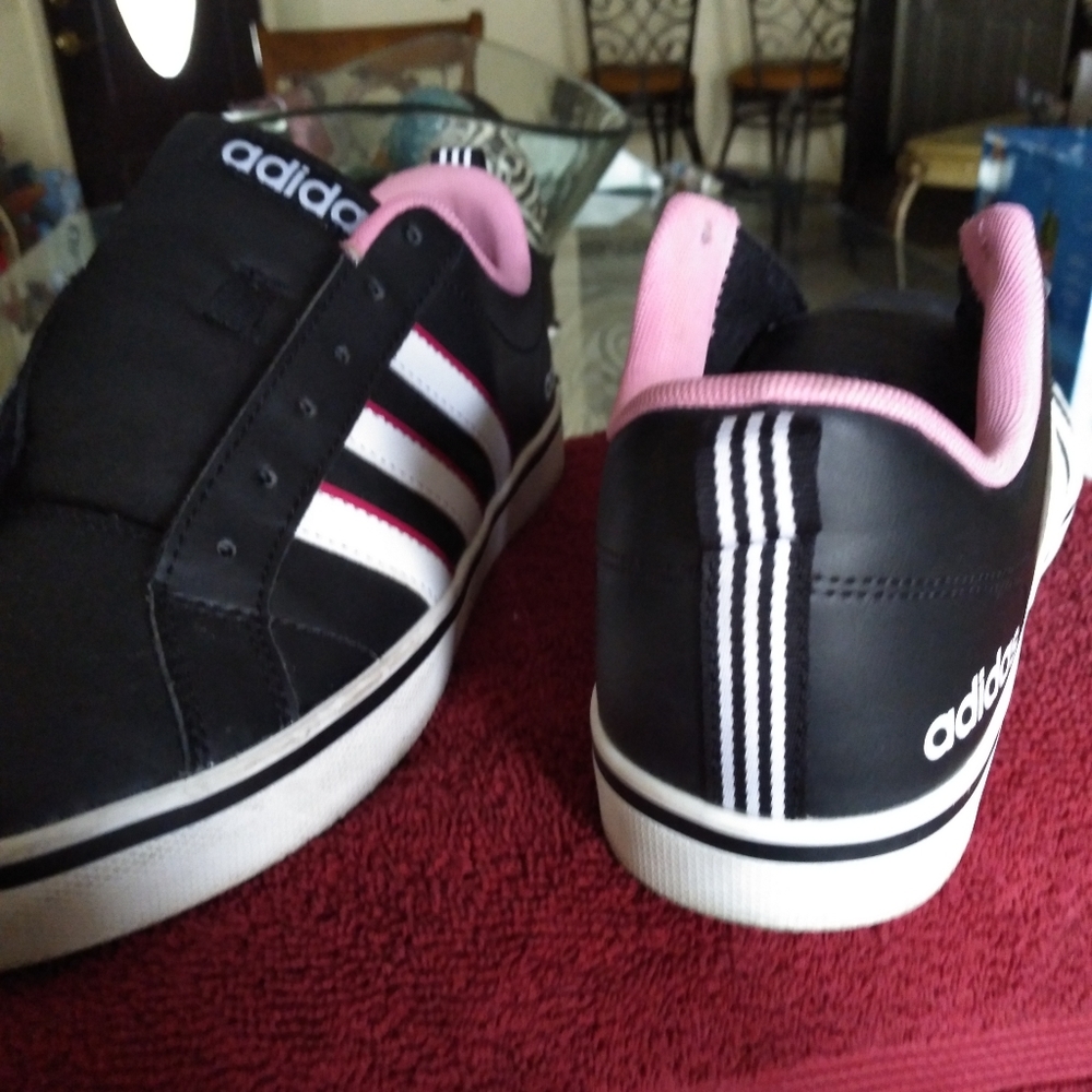 Sneakers (Black white and pink) black